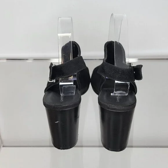 George Chunky Heel Sandals - Picture 8 of 8